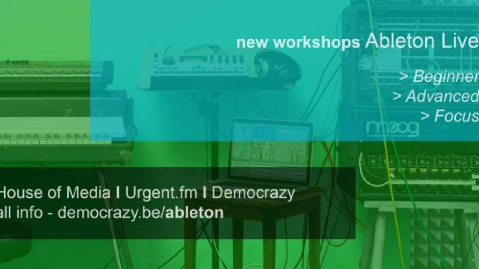 picture of Nieuwe Workshops Ableton Live