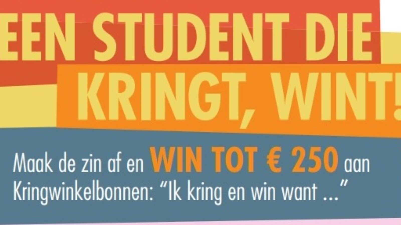 picture of Een student die kringt, wint!